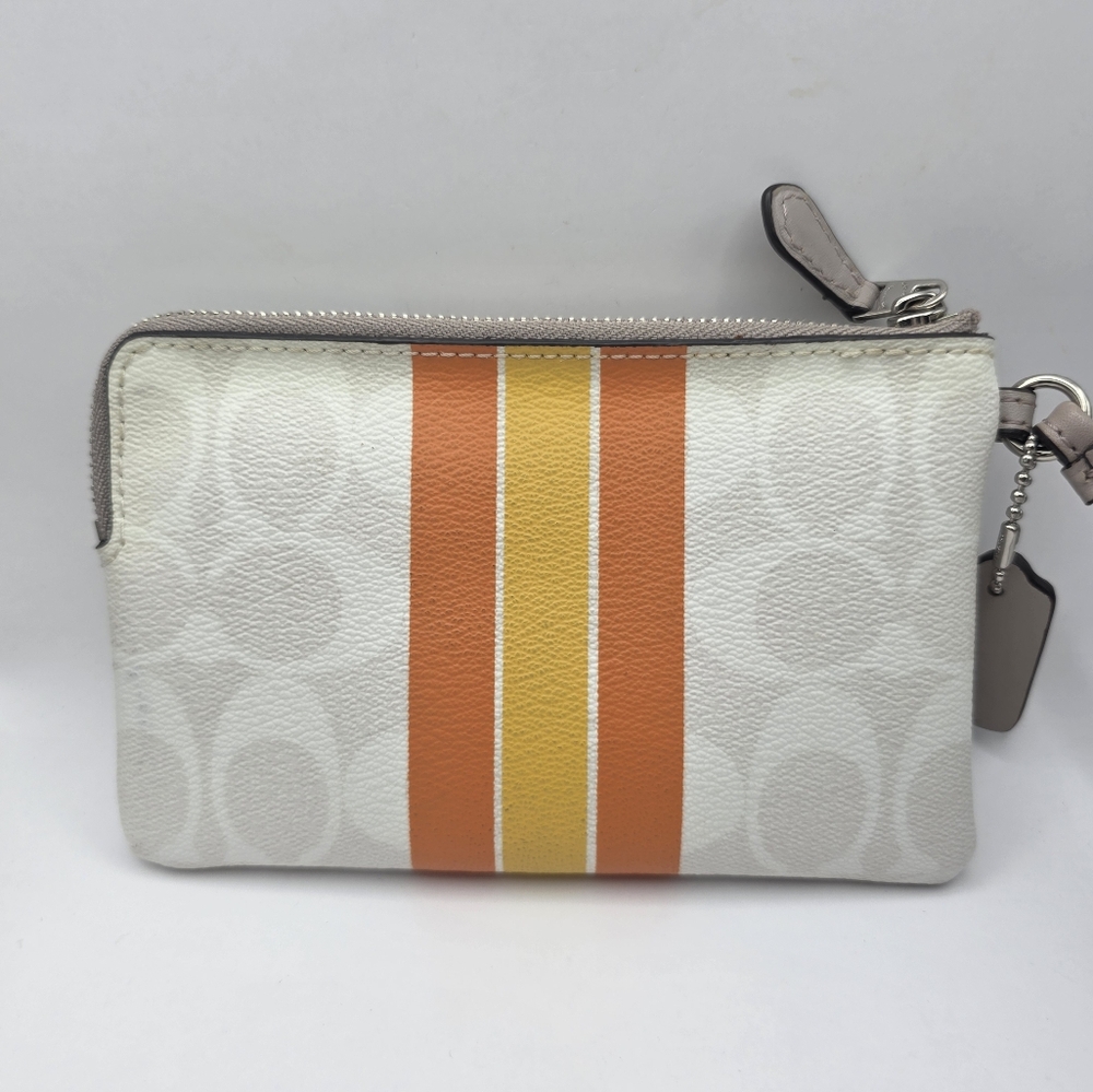 Coach Wristlet "Varsity" Corner Zip - Picture 5 of 9